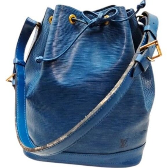 460280BM (L4) Louis Vuitton Shoulder Bag Blue Epi Leather - Picture 1 of 9